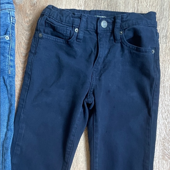 Set of 2 Old Navy Black & Blue Denim Skinny Kids’ Jeans | Size 8 - Picture 7 of 11
